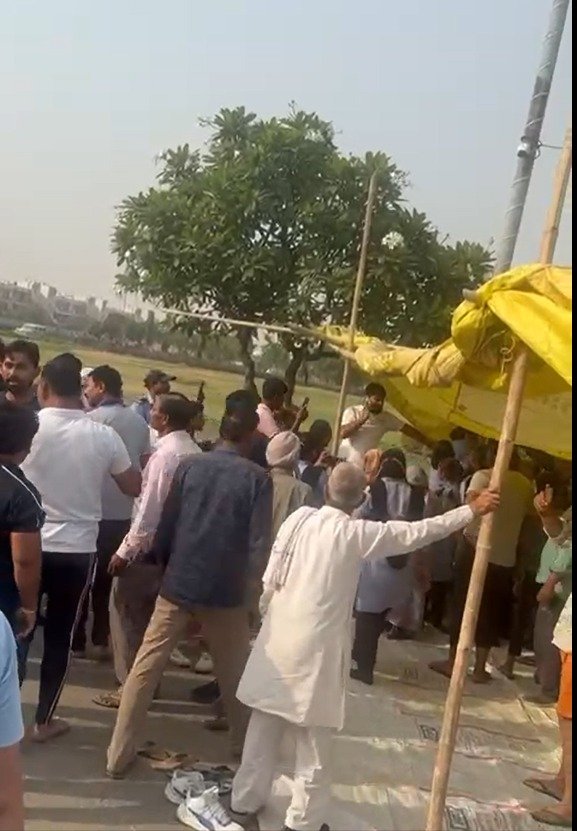 Premier India | भारतीय किसान संगठन ने वेव सिटी में चल रहे धरने को बताया...